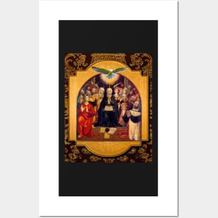 Catholic Pentecost Holy Spirit Apostles Saint Virgin Mary Posters and Art